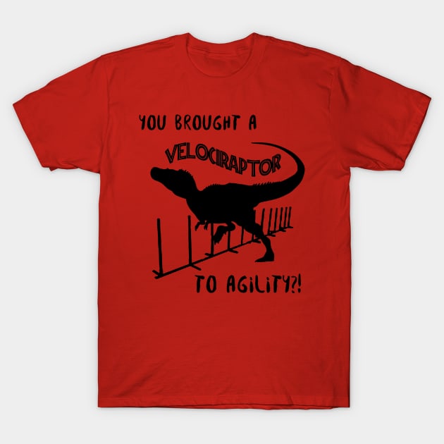 Velociraptor Agility T-Shirt by ApolloOfTheStars